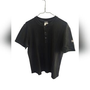 CHANEL- Polo, Black(White cc)